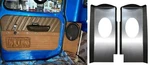 1947-1954 Chevy & Gmc Cab Corner 6X9 Speaker Brackets. Fixed Price $99.88.