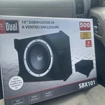 Dual Electronics SBX100 Ported Vented Enclosed Subwoofer New. Fixed Price $39.95.