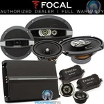 3PKG Focal R165S2 6.5" Component + R-690C 6X9" Speakers R4280 4-CHANNEL Amp. Fixed Price $579.99.