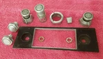 1973-79 Ford Truck Metal Radio Face Plate, Knobs, Dash Screws Etc F150 F250 F350. Fixed Price $40.00.