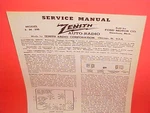 1939 Ford Mercury Deluxe Convertible Coupe Sedan Zenith Am Radio Service Manual. Fixed Price $25.99.