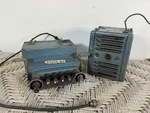Vintage 1950S Allstate Sears Blue Am Car Radio Model 6268? W/ Power Unit Rare. Fixed Price $59.95.
