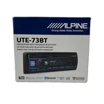 Alpine UTE-73BT Digital Media Receiver Bluetooth Usb Pandora Flac Single Din. Fixed Price $135.00.