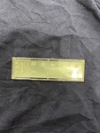 1959 Ford Galaxy/fairlane Heater Control, Lens And Backing Plate. Fixed Price $10.00.