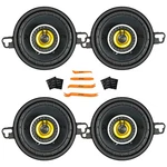 4X Kicker 46CSC354 3.5" 90W Max 2-WAY Car Audio Speakers W/ Sound Deadening. Fixed Price $131.49.
