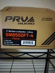 Prv Audio 6MB550FT-4 6" Midbass Loudspeaker Ohm Universal Fit. Fixed Price $95.00.