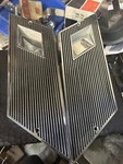 Rare Nos 1965-66 Ford Galaxie 4-DOOR Rear Qtr Panel Interior Speaker Grill-pair. Fixed Price $110.00.