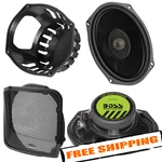 Boss Audio BHD14 Harley Davidson 6 X 9 Inch Saddlebag Speaker Kit. Fixed Price $439.99.