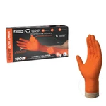 First Grip Orange Nitrile Disposable Gloves 8 Mil Raised Diamond Texture. Fixed Price $83.99.