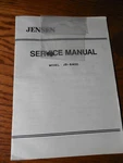 Jensen JS-6400 Car Stereo Service Manual. Fixed Price $20.00.