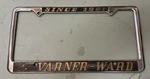 Rare Nos Varner Ward License Frame San Francisco Oakland Ca Ford Pontiac Chevy. Fixed Price $69.99.