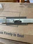 1946-48 Nash Auto Radio Delete Plate Casting# 309574 Oem. Fixed Price $60.00.