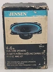 Pair Vintage 4X6" Jensen J1435 Speaker Old-school 1980S Box Needs Refoaming. Fixed Price $39.99.