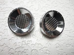 1698777 Pair 1957 1958 Mopar Dodge Plymouth Radio Delete Knobs / Buttons. Fixed Price $18.00.