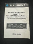 1974 1975 Porsche Blaupunkt CR-4096 Stereo 911S Carrera Radio Owner's Manual. Fixed Price $119.98.