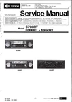 Clarion 6700RT, 6900RT, 6950RT Original Service Manual. Fixed Price $20.00.