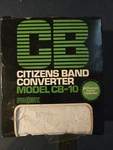 Citizens Band Converter Model CB-10 Sparkomatic New In Box. Fixed Price $29.50.