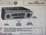 1953 Ford 3MF, FAD-18805-C Radio Photofact. Fixed Price $10.00.