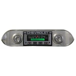 1962-1965 Chevy Ii Nova Ken Harrison KHE-100USB Radio With Chrome Face. Fixed Price $229.93.