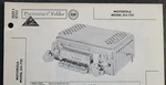 Motorola Models GV-701 Automobile Radio Photofact. Fixed Price $10.00.