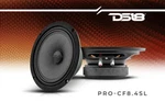 DS18 8" Water Resistant Midbass Range Motorcycle Marine Car Speaker PRO-CF8.4SL. Fixed Price $84.90.