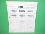 1968 Chevrolet Camaro Chevelle Ss Camino Gto Motorola Radio Service Manual. Fixed Price $21.99.