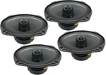 4 Pack Deaf Bonce Apocalypse 6X9" Coaxial 800 Watt Ohm Car Speakers AP-X69A. Fixed Price $309.80.