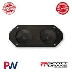 Scott Drake Dual Dash Speakers 3" Cone 64-66 Ford Mustang C5AZ-18808-ST. Fixed Price $81.25.