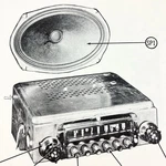 1955 Ford Car Radio 5MFS8 Wire Schematic Repair Manual Sam Photofact. Fixed Price $9.99.