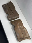 1955-57 Chevrolet 2 Dr Ht Rear Interior Armrest Panels L6. Fixed Price $79.95.