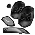 Infinity Kappa Perfect 900X 6X9" Bag Lid Speakers - Includes Grilles Rb. Fixed Price $399.99.
