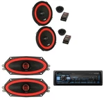 UTE-73BT Bluetooth Car Stereo Receiver (no Cd) With Cerwin Vega V65C 6.5" Com.... Fixed Price $579.93.