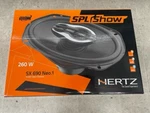 Hertz 9" Coaxial Spl Speakers, 4 Ohm, 260 (SX690NEO) New Pair. Fixed Price $449.95.