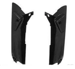 New! 1969 - 1970 Ford Mustang Dash Pad Trim Molding Caps Pair At Radio. Fixed Price $24.95.