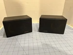 Audiovox Comp 100 Mini Hifi 2 Way Speakers Pair Avx Black Metal Vintage Nice. Fixed Price $32.21.
