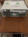 Vintage Panasonic CQ-E01EUC-P Car Auto Reverse Cassette Player/ Receiver. Fixed Price $130.00.