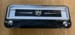 Vintage Mopar Radio Delete Plate For 1951-1952 Dodge Meadowbrook Coronet. Fixed Price $49.95.