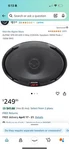 Alpine Type-r Coaxial 2-WAY Speaker Set SPR-69, 6"X9", 300W. Fixed Price $120.00.