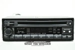 Vintage Sony Car Radio Player / Headunit CDX-R88 Black Audio System. Fixed Price $211.35.