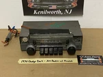 Oem 74 Dodge Dart Dash Chrysler Solid State Am Radio With Knobs. Fixed Price $119.99.