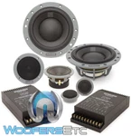 Dynaudio Esotan 372 6.5" & 3" 3-WAY Component Speakers Tweeters Crossovers New. Fixed Price $689.99.