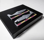 2X Ford Roush Emblem Door Fender Badge Sticker All Mustangs. Fixed Price $29.00.