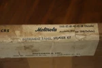 1940-1948 Chrysler Motorola Radio Speaker Grille Original Dashboard. Fixed Price $49.99.