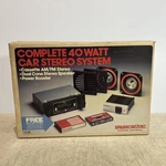 Vintage 80 Sparkomatic C41 Complete 40 Watt Car Stero System New Box. Fixed Price $189.99.