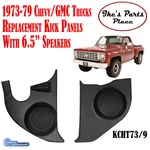 Custom Autosound KCHT73/9 73-79 Chevy/gmc C/k Trucks Kick Panels & 6.5" Speakers. Fixed Price $179.95.
