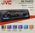 New Jvc KD-T920BTS 1-DIN, Am/fm/cd Car Audio Receiver W/ Bluetooth, Usb. Fixed Price $139.00.