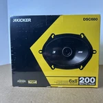 Signature Kicker Sound DSC680 6X8" 200 Watts Coaxial Speakers. Fixed Price $63.75.