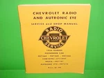 1956 Chevrolet Corvette Belair Truck Delco Am Radio Autronic Eye Service Manual. Fixed Price $39.99.