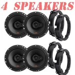 Jbl STAGE2 634 6.5" Front & Rear Location Speakers For 2017-2020 Hyundai Elantra. Fixed Price $175.99.