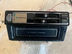 Sanyo FT-883M "stereo Matrix" 8-TRACK Car Player Works Good! Up To 4 Speakers. Fixed Price $99.95.